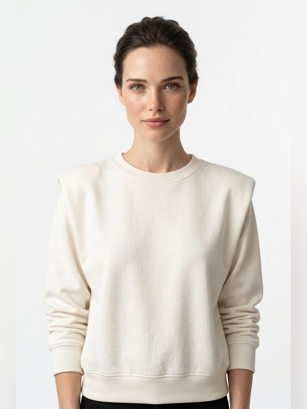 ✌️4 for $20✌️ H&M sweatshirt with shoulder pads
